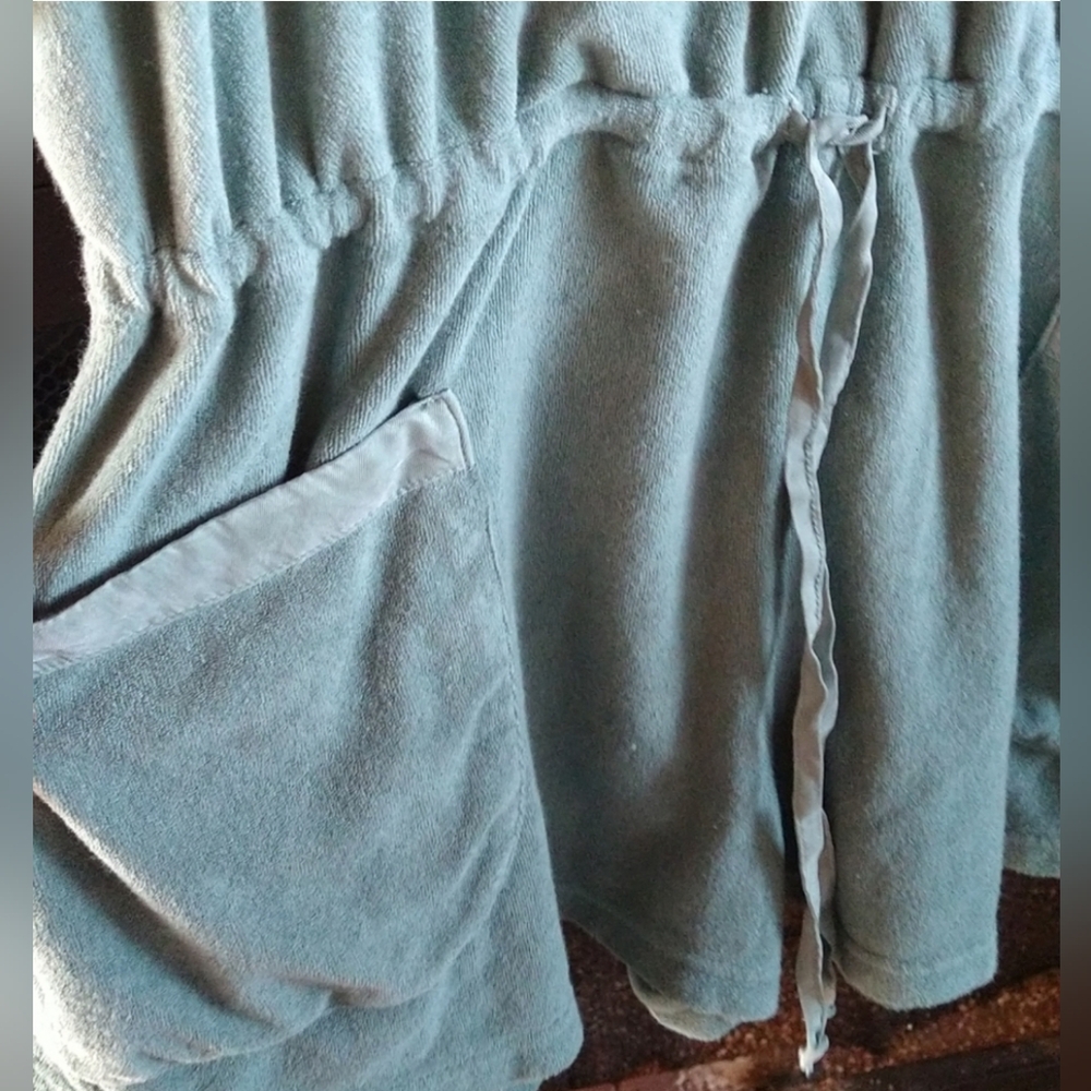 NWT Young Fabulous and Broke Green Ombre Terrycloth Romper, XS - Picture 6 of 7
